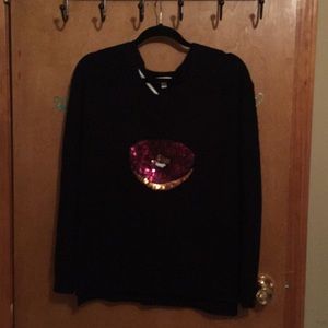 Charming Charlie Sequin sweatshirt